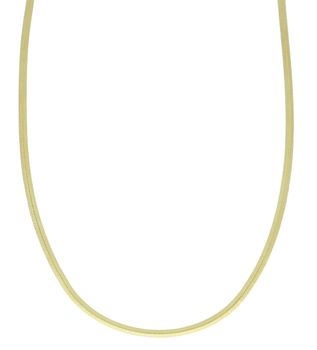 Złoty łańcuszek damski 375 płaska taśma 3 mm DIA-LAN-T34-N-OVD-50 3mm (1).jpg